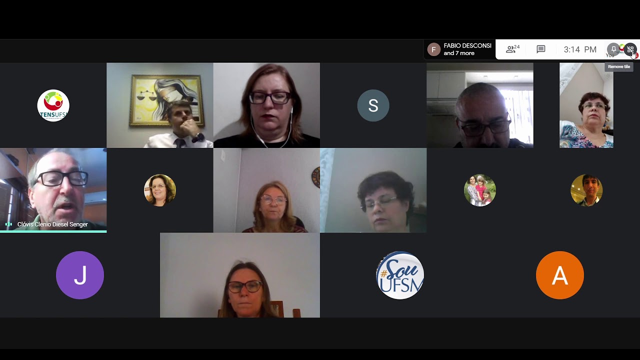 Reunião sobre o retorno presencial às atividades (IN109) 17/11/2020